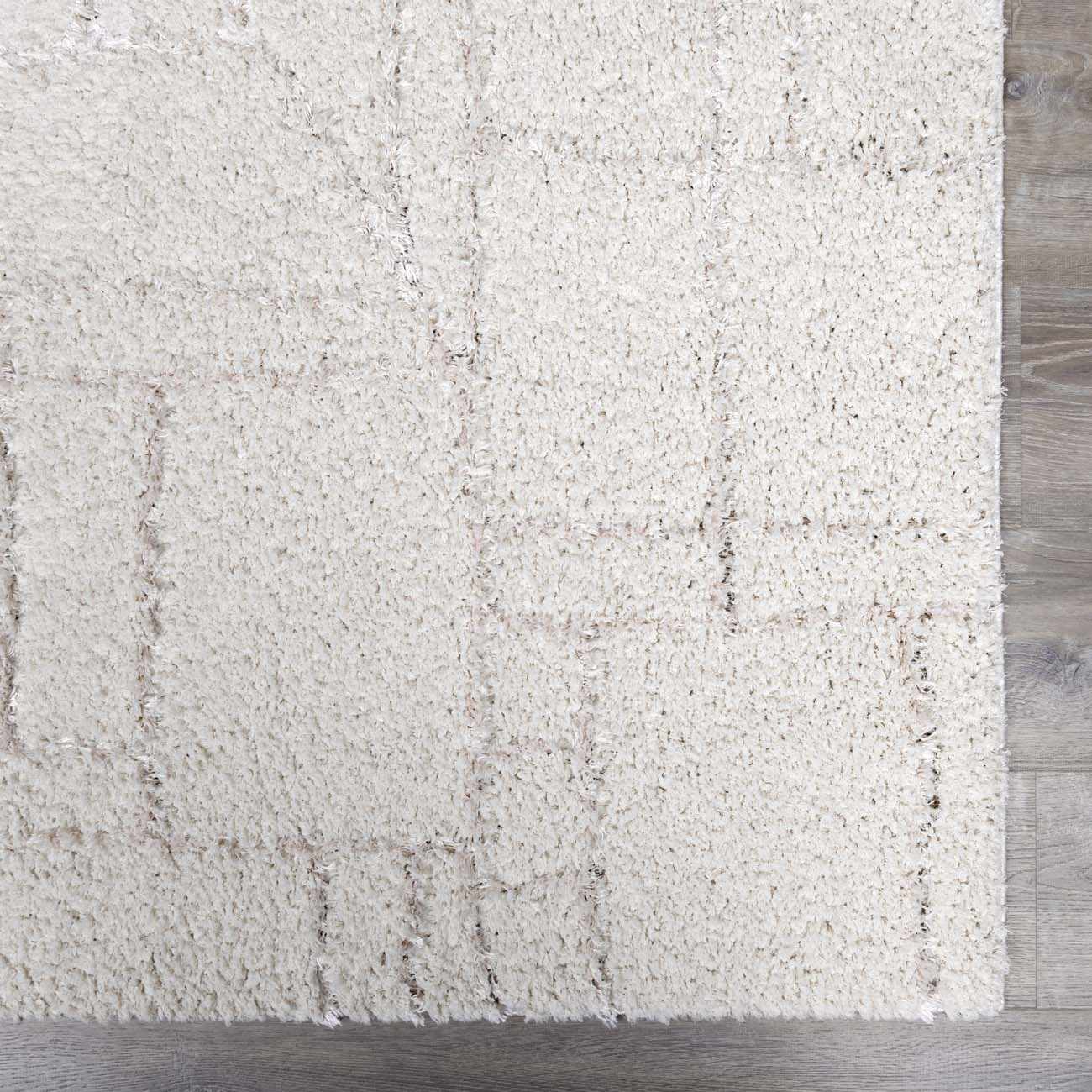 Andia Plush Grid Rug